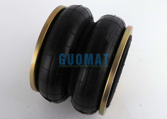 Cao su Air Bellow Flange Style Công nghiệp Air Spring Double Convoluted cho thiết bị giải trí