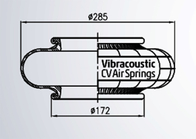 Cao su tự nhiên GUOMAT 230116-1 Xuất khí cuộn đơn V1B20 Vibracoustic