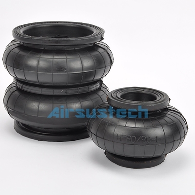 HF80/90-1 Air Spring Bellows Air Bag Double Convoluted Rubber Air Shock Absorption (HF80/90-1 Air Spring Bellows Air Bag) Hộp khí cao su xoắn đôi