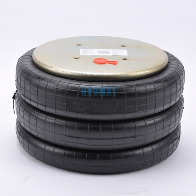 Xuân khí công nghiệp 4xM10 Vít GUOMAT NO. 3B7383-3/8 Bellow No.3B383 Diameter tự nhiên 351mm
