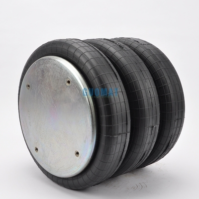 Vỏ túi khí ba vòng GUOMAT NO. 3B7386 Bellow No.3B383 Industrial Air Spring 4x3/8-16UNC Screw