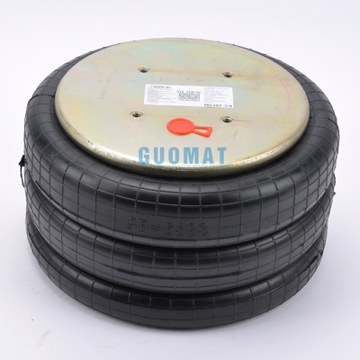 Xích cao su Air Spring 381mm chiều cao ba vòng tròn Air Bellow