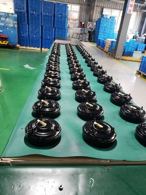 W01-358-7304 Firestone Aluminum Plate Air Spring Isolator Với Vòng Vòng