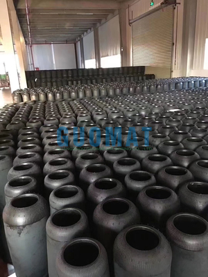 W01-358-7304 Firestone Aluminum Plate Air Spring Isolator Với Vòng Vòng