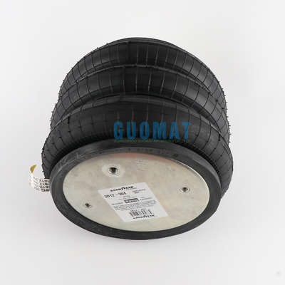 Bộ phận ô tô 3B12-304 Goodyear Air Spring Cross W01-358-8013 Air Spring Ba túi khí cong FT330-29 Ci 1/4 NPT