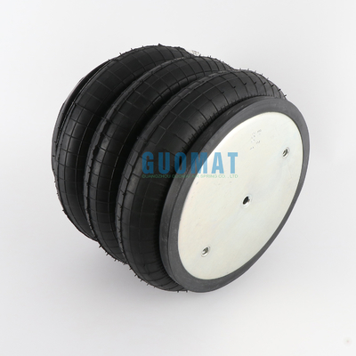 Bộ phận ô tô 3B12-304 Goodyear Air Spring Cross W01-358-8013 Air Spring Ba túi khí cong FT330-29 Ci 1/4 NPT