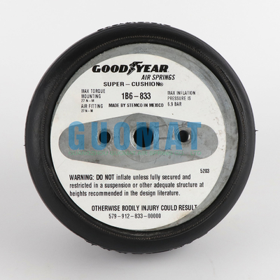 Goodyear 1B6-833 Lớp duy nhất cao su Air Suspension 579912833 Industrial Air Spring