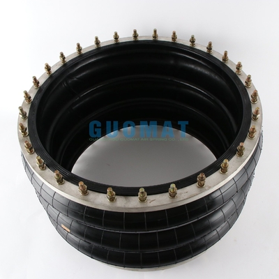 GUOMAT 3H630376 Ống thả không khí công nghiệp kiểu cong gấp ba với vòng vòm