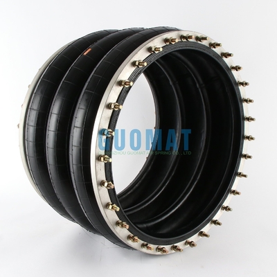 GUOMAT 3H630376 Ống thả không khí công nghiệp kiểu cong gấp ba với vòng vòm