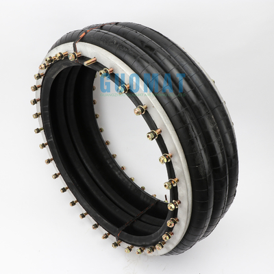 W01-M58-6984 Không khí bay theo Firestone Metric Triple Convoluted Flange Air Spring