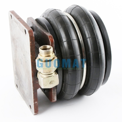 YOKOHAMA Cover Plate Air Spring S-160-2R Double Convoluted Rubber Bellow với Hoop