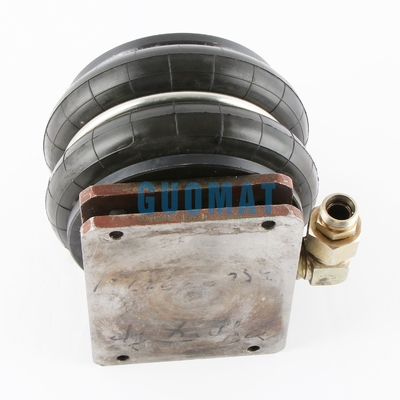 YOKOHAMA Cover Plate Air Spring S-160-2R Double Convoluted Rubber Bellow với Hoop