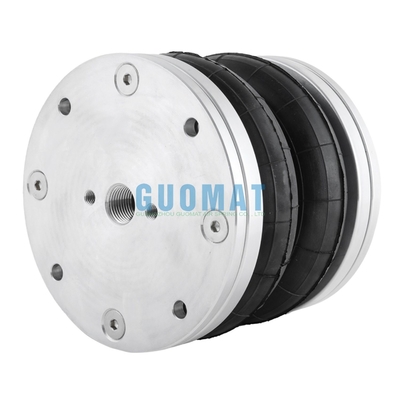 Vòng treo xoắn Air Shock FD76-14 Contitech 6'x2 Dunlop Air Spring Với vỏ nhôm