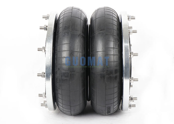 255mm chiều cao Flange Air Spring 380mm cao su Air Bellows cho các thiết bị công nghiệp nặng