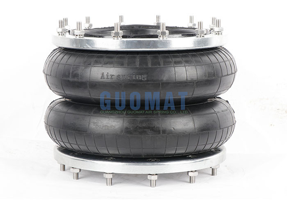 255mm chiều cao Flange Air Spring 380mm cao su Air Bellows cho các thiết bị công nghiệp nặng