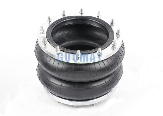 255mm chiều cao Flange Air Spring 380mm cao su Air Bellows cho các thiết bị công nghiệp nặng