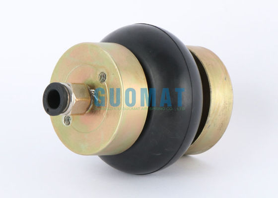 Lò xo hơi dạng ống đơn ZF40/60-1, 2.5X1 Bellow cao su, Túi khí đường kính 63MM
