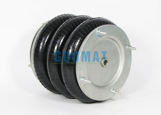 Túi khí loại 10X3'' Triple Convoluted FT210-32 DS Contitech Flange cao su khí nén