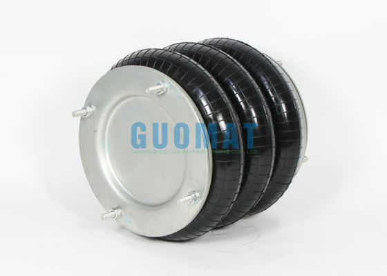 Túi khí loại 10X3'' Triple Convoluted FT210-32 DS Contitech Flange cao su khí nén