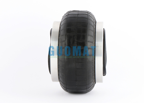 Giảm xóc hơi mặt bích nhôm 88820, Model 110, 6 bu lông kết nối, Bellow cao su công nghiệp