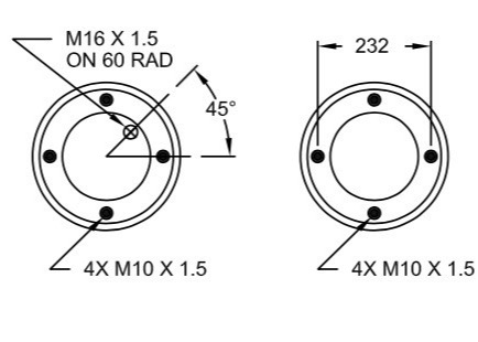 Túi khí công nghiệp Spring W01-R58-4073 DUNLOP SP2665NB SMB M063796