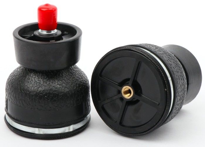 W02-358-3003 Túi hơi treo kiểu dáng 1M1A-1 với núm đồng thau 1/8 NPT