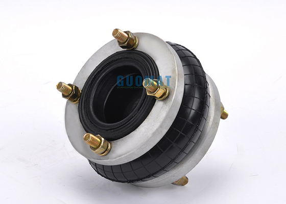 150076H-1 Hệ thống treo khí nén cao su Lò xo không khí 160mm Mặt bích Túi khí công nghiệp