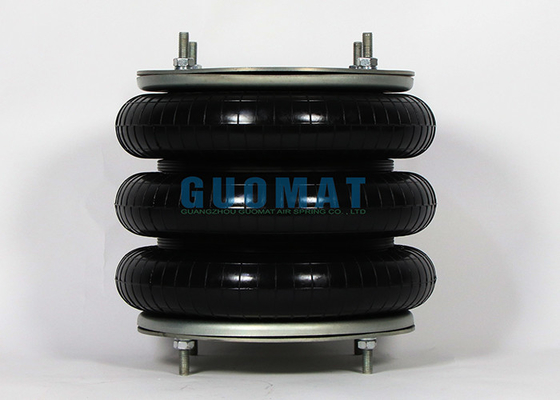 10X3 Triple Convoluted Air Spring W01 R58 4059 Firestone Flange Connection Air Pillows để giảm rung động