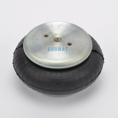 Vật liệu cao su Máy hấp thụ cú sốc không khí đơn cong Contitech FS 70-7 Lift Air Spring