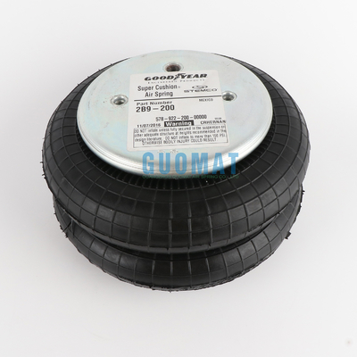 Goodyear Air Spring gốc 2b9-200 Đề cập đến W01-358-6910 Fd 200-19 Ci 1/4 NPT OS 2b8-155, 2b9-200, 2b9-202 Thu hút sốc