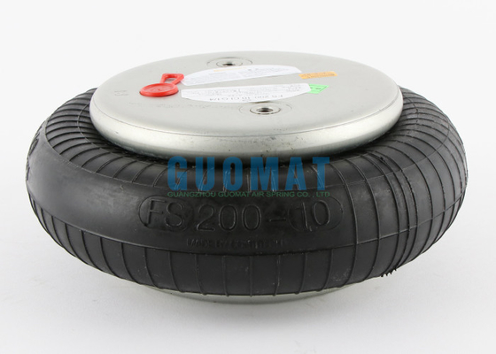 FS200-10 Contitech Không khí Pneumatic Actuators G1 / 4 cao su Air Suspension Spring