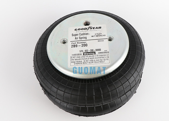 Goodyear Air Spring 2B9-200 Ống thổi đôi bằng cao su nguyên bản 578923202 Tham khảo W01-358-6910