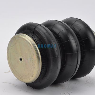 Ba túi khí cong treo mùa xuân bay hơi khí 1/2NPT đầu vào không khí cho phụ tùng ô tô trailer