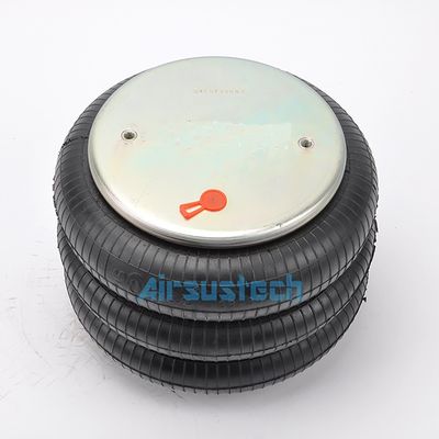 Gas được lấp đầy Firestone Air Springs W01-358-8030 Ba vòng nhăn cao su Bellow