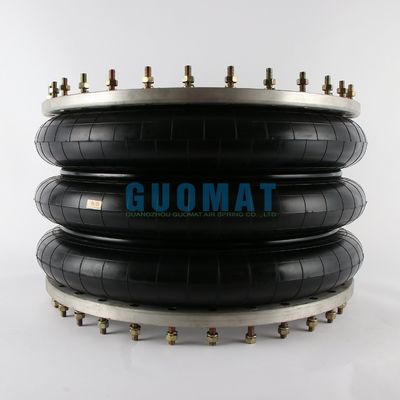 GUOMAT 3H630376 Ống thả không khí công nghiệp kiểu cong gấp ba với vòng vòm