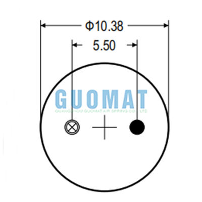 W01-358-8723 Firestone 1T17B-5 hoạt động treo không khí mùa xuân cho xe tải giảm sốc