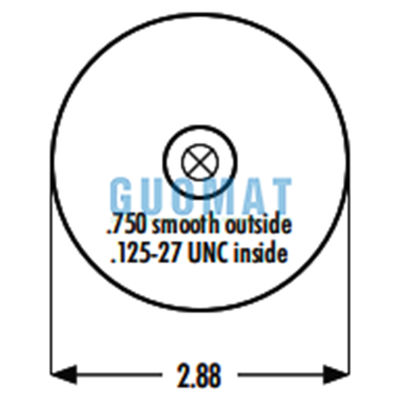 Goodyear 1S4-058 Air Suspension Parts Thay thế W02-358-7086 Cab Air Spring