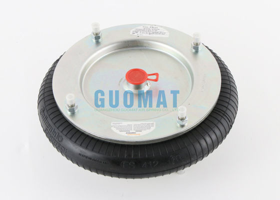 Bộ truyền động khí nén Contitech Convolution FS412-10 G1/2 Lò xo khí cao su công nghiệp có mặt bích