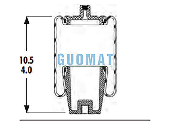 1S4-056 Goodyear treo lỏng thay thế ẩm ướt W023587040 Firestone Cab Air Bag