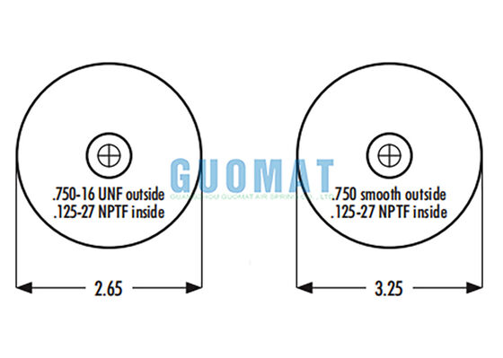 1S4-067 Cab Air Spring Goodyear ASC-08-7-137 Truck Suspension Airbag thay thế