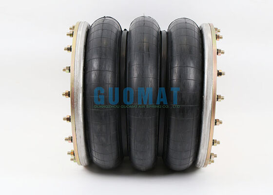W01-358-7286 Firestone Industrial Air Spring Style 312 Triple Convoluted Air Bag Actuators
