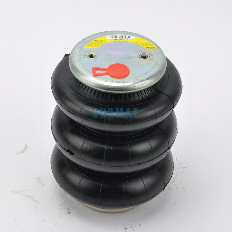 Ba túi khí cong treo mùa xuân bay hơi khí 1/2NPT đầu vào không khí cho phụ tùng ô tô trailer