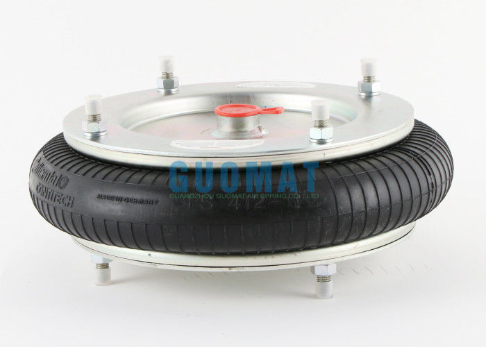 Bộ truyền động khí nén Contitech Convolution FS412-10 G1/2 Lò xo khí cao su công nghiệp có mặt bích