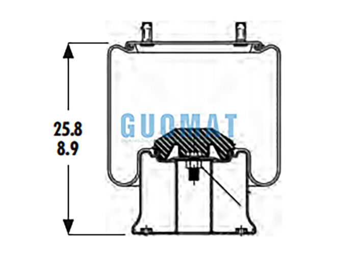1R14-201 Goodyear Heavy Duty Truck Hệ thống treo khí xuân 566-28-3-020