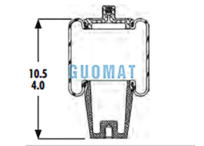 1S4-008 Goodyear Cab Air Spring Chất hấp thụ cú sốc W02-358-7010 Firestone Air Suspension