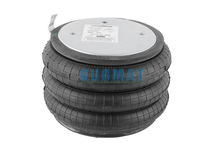 3B12-304 Goodyear nguyên bản Triple Bellow Air Spring FT 330-29 430 Contitech Air Lift Bags