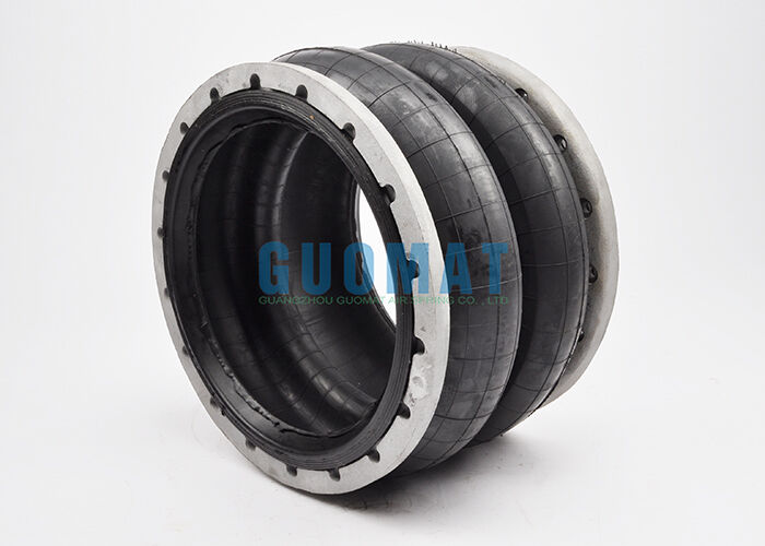W01-358-7191 Firestone Flange Air Spring 28 Style Ribbed Neck Aluminum Bead Rings Nhựa túi khí