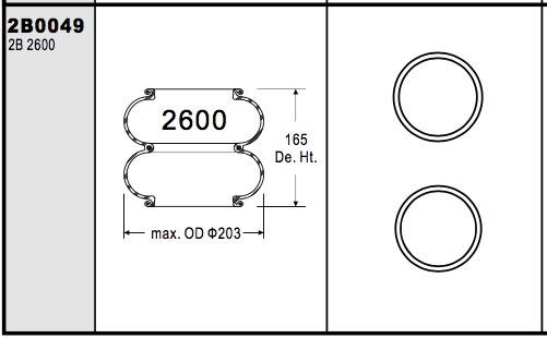 4,6 lbs Khí nén lò xo không khí công nghiệp Số 224 0,2-0,8 M Pa Khả năng chịu áp lực