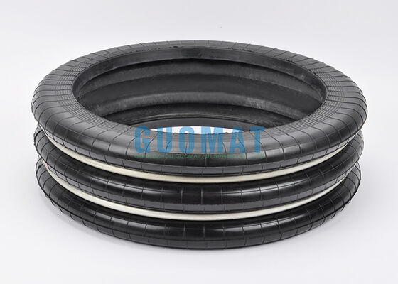 Lò xo khí S-500-3R Triple Convoluted YOKOHAMA Giảm rung với Vành Thép