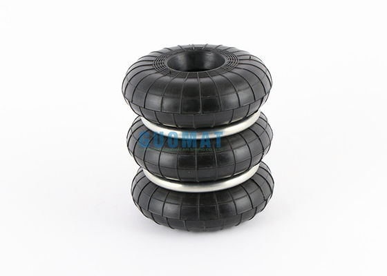 2.7Hz Guomat F-100-3 Cross Yokohama Rubber Air Spring S100-3R 3 Convolution